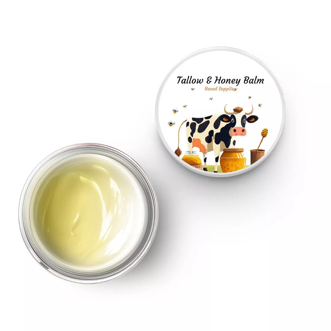 Tallow Honey Balm Grass-Fed Nourishing Moisturizer